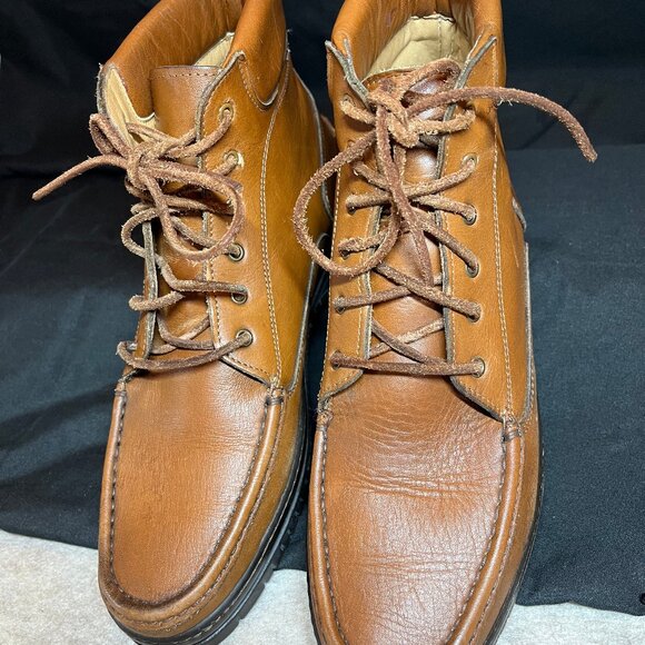 COACH | Vintage Tan Leather Boots| Wmns Sz 9.5 - Picture 5 of 12